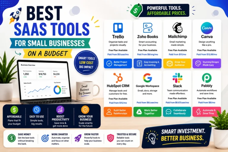 Best SaaS Tools for Small Businesses on a Budget