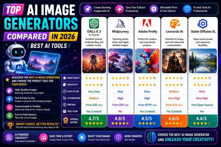 Top AI Image Generators Compared in 2026 | Best AI Tools